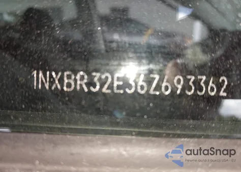 2006 Toyota Corolla S из США, поврежденный, VIN 1NXBR32E36Z693362